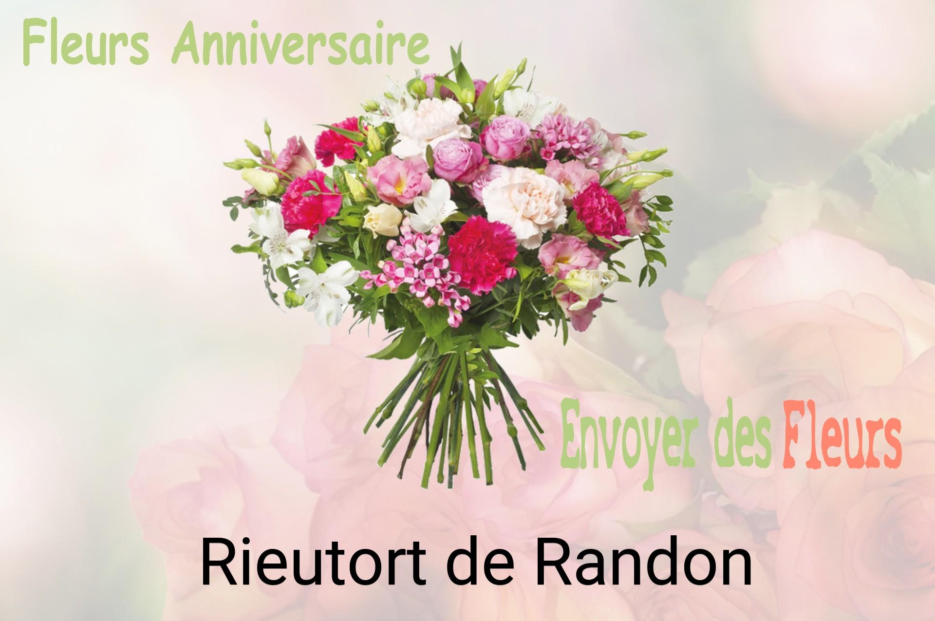 Bouquet de fleurs d’anniversaire livré à Rieutort-de-Randon